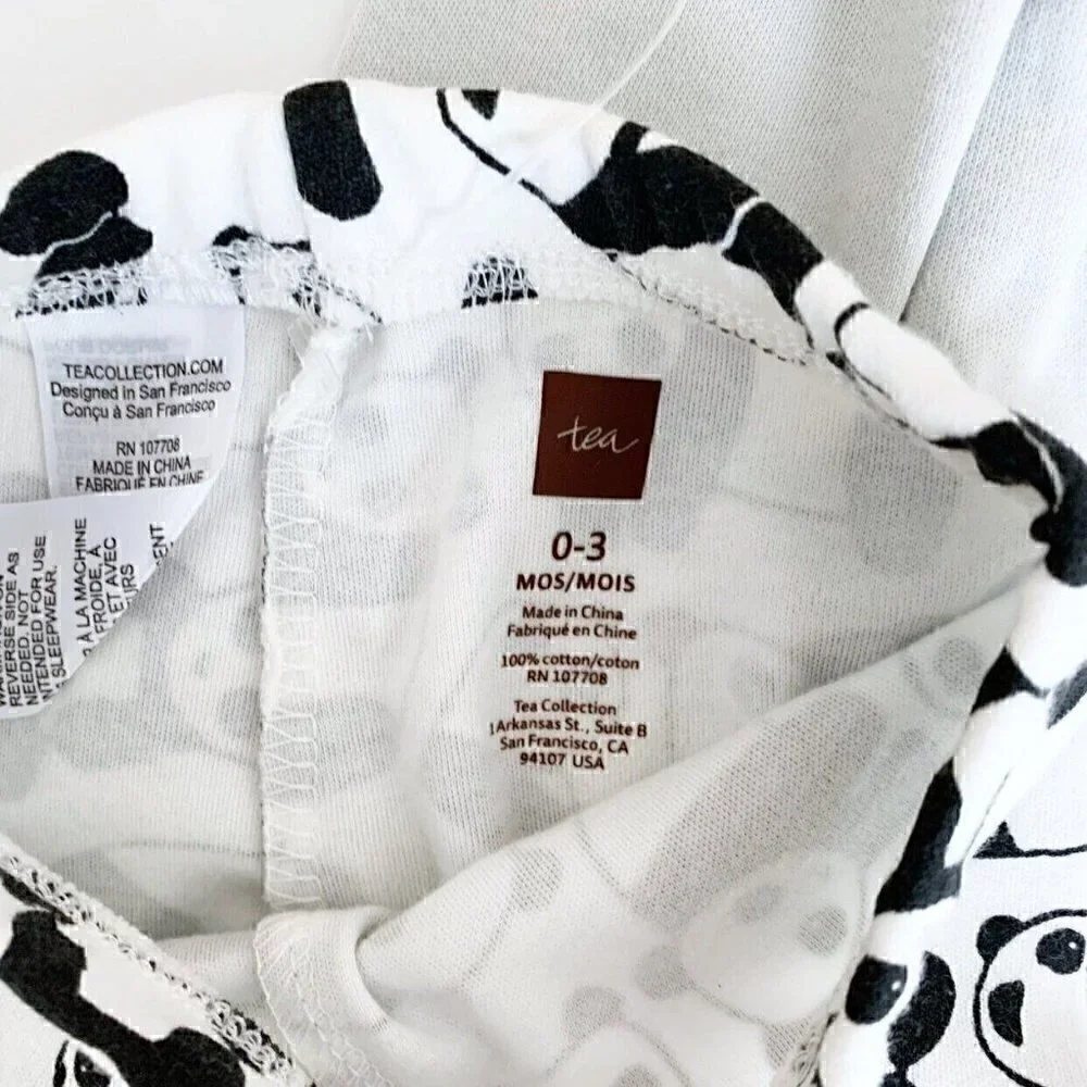 NWT Tea Collection Baby Outfit 0-3 Months or Newborn size